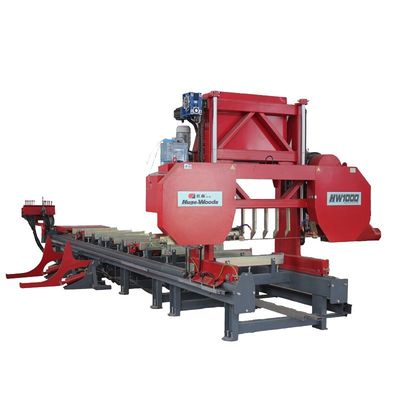 木工 9*2.2*22m 高精度切断のための水力水平帯のソー Mill