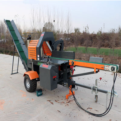 木の枝を切る 木の粉砕機 650 KG 火柴処理機 Pto ガソリン ストック分割機