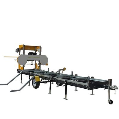 電動自動 ソーミル ツリー 切断 帯 ソー トレーラー マックス 作業幅 mm 1000mm