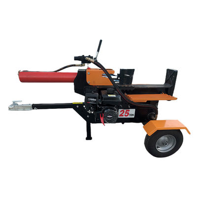 25トンの垂直トラクター 木の木材を割る機械