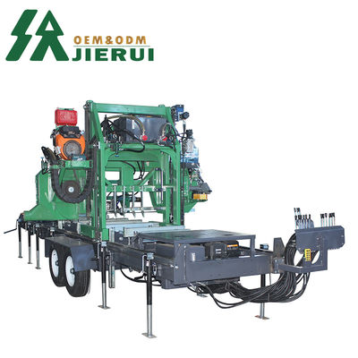 自動 36 インチ ソーミル 機械 CE EPA ファミリー 電気ガス 30HP 22KW