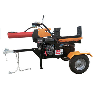 ガソリントラクター用のポータブル 25T 水力垂直水平ストックスプリッタ