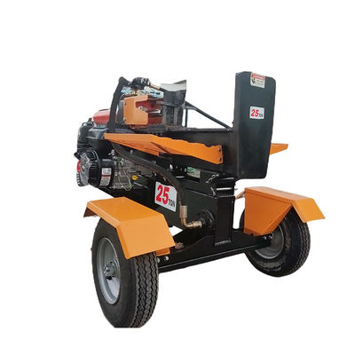 ガソリントラクター用のポータブル 25T 水力垂直水平ストックスプリッタ
