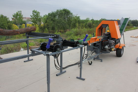 ログスプリッタ 19インチ 480mm ガソリン電気薪処理器