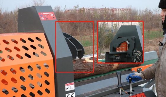 800KG ログ 木材 柴油 18HP 27HPの火柴処理機