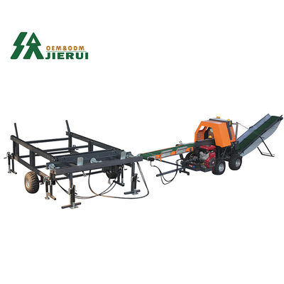 30トンの薪加工機 RM500JOY ログテーブル 2240*1000*1130mm 木材加工用