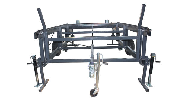 30トンの薪加工機 RM500JOY ログテーブル 2240*1000*1130mm 木材加工用