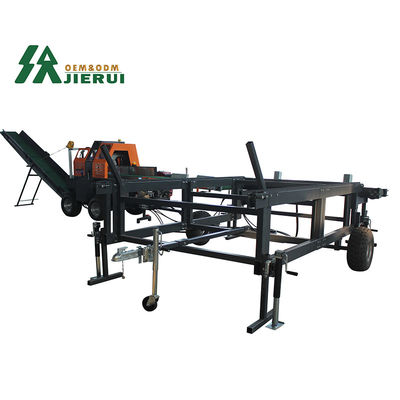 超30トンのスプリッタ 木材加工機 1050KG 容量とガソリンエンジン