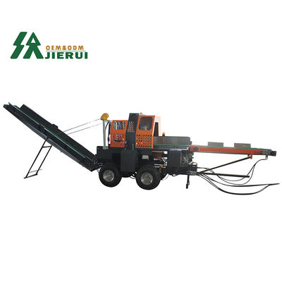 超30トンのスプリッタ 木材加工機 1050KG 容量とガソリンエンジン